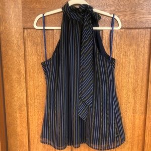 Banana Republic top/dress with neck bow